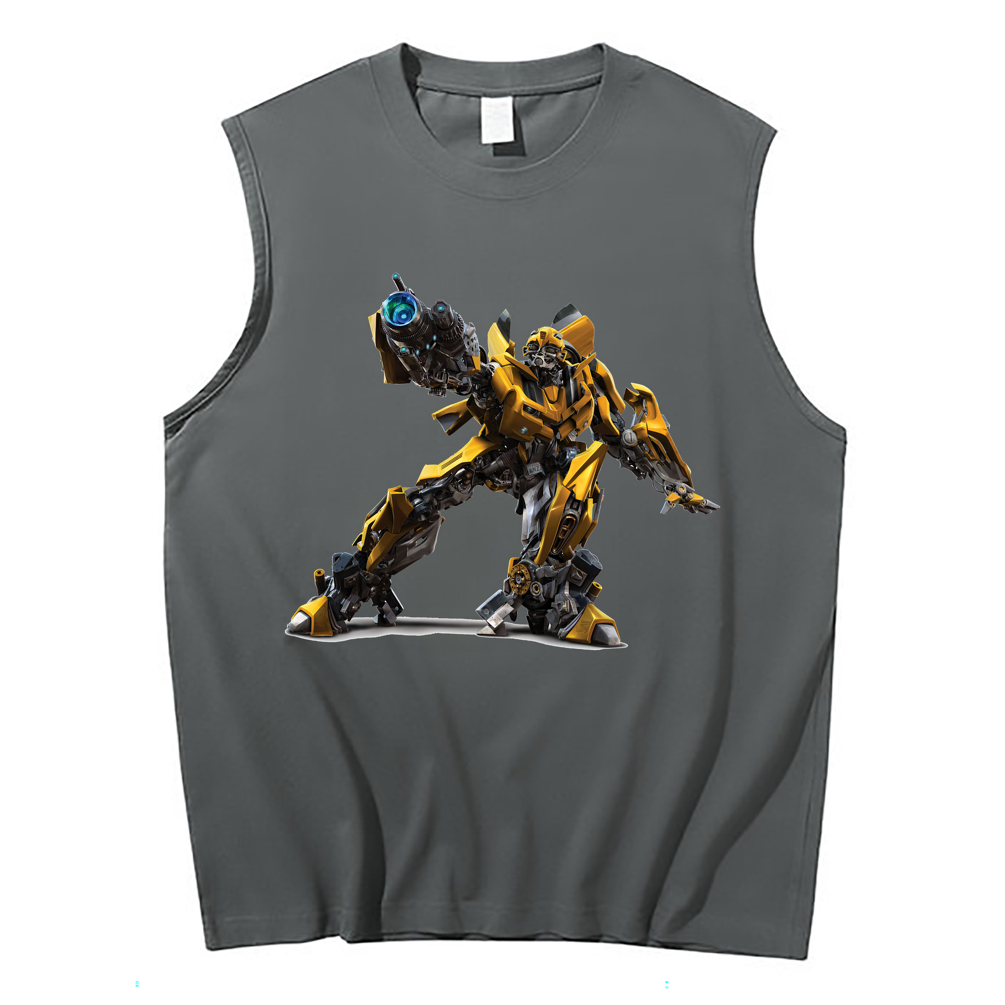 （画像用） Transformers トランスフォーマー コットン100％タンクトップ（フロントプリント）